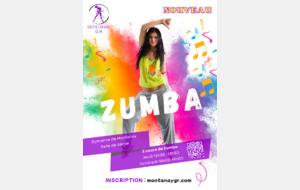 NOUVEAU cours de Zumba